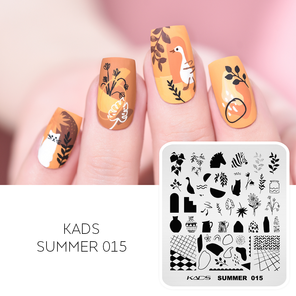 Nail Art Zebra - KADS Mùa Hè 015 Móng Tay