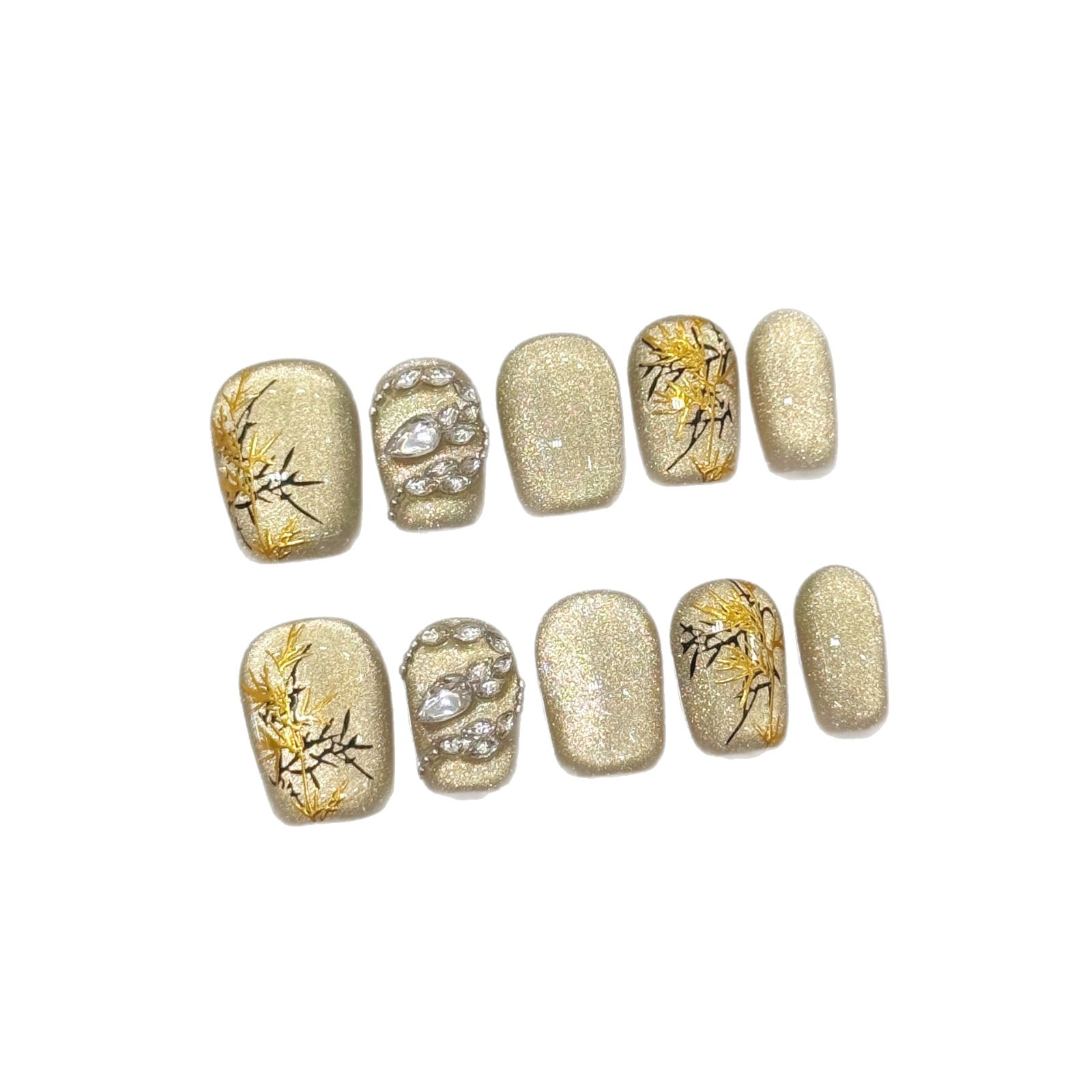 10pcs New Chinese Style Handma - đánh giá và giá Nail Art Gliter