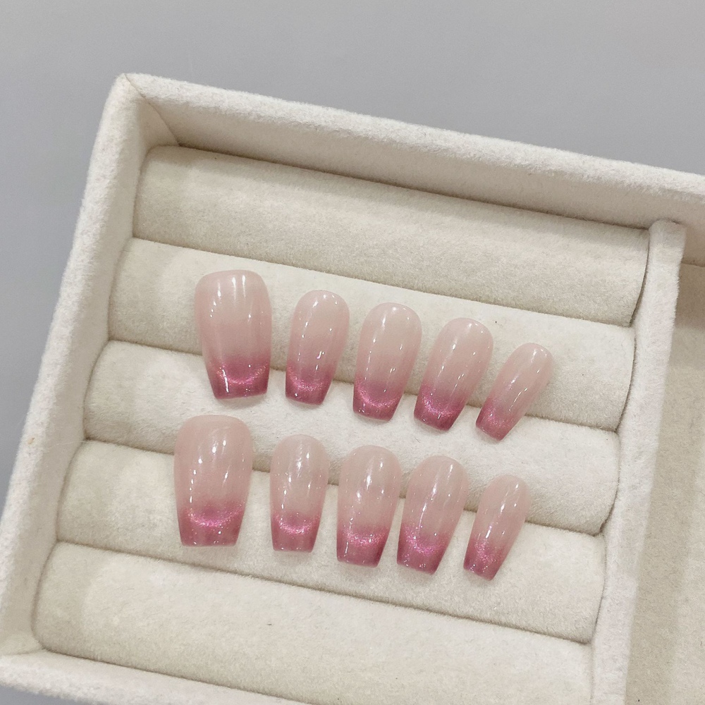 Handmade Almond Press on Nails - đánh giá và giá Nail Art Simple
