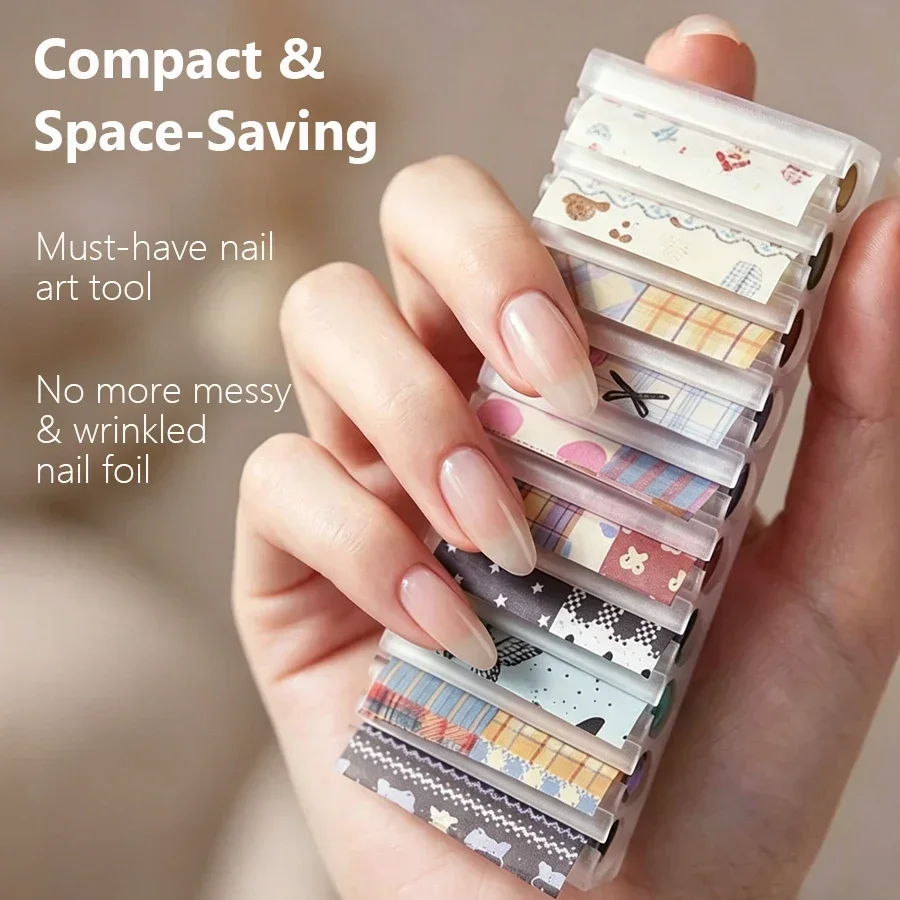 Portable 10-Grid Nail Starry F - đánh giá và giá Nail Art Simple