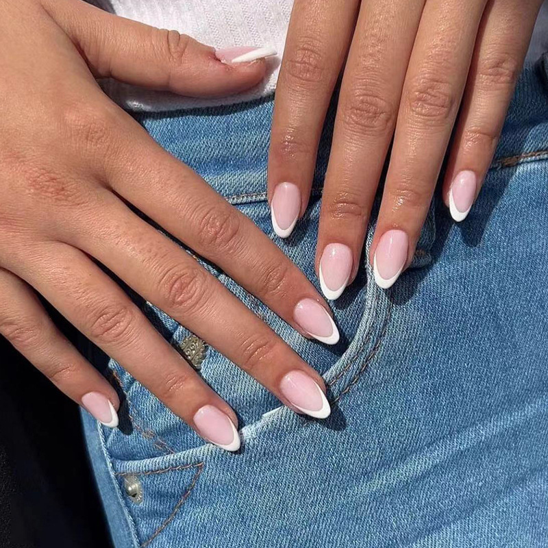 24Pcs Wearable Fake Nail Sets  - đánh giá và giá Nail Art Simple