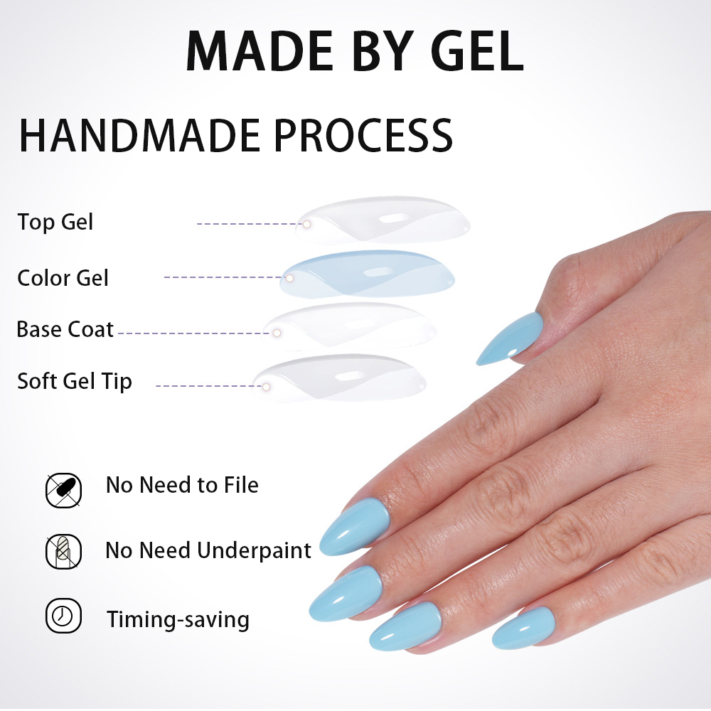 VITAGWX 32pcs Press on Nails A - đánh giá và giá Nail Art Gliter