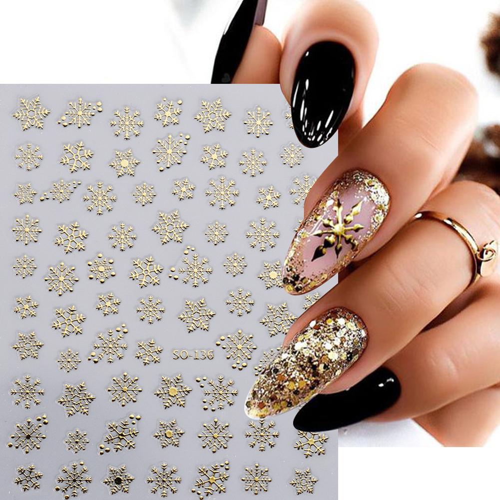 Christmas Nail Art Stickers Na - đánh giá và giá Nail Art Xmas Design