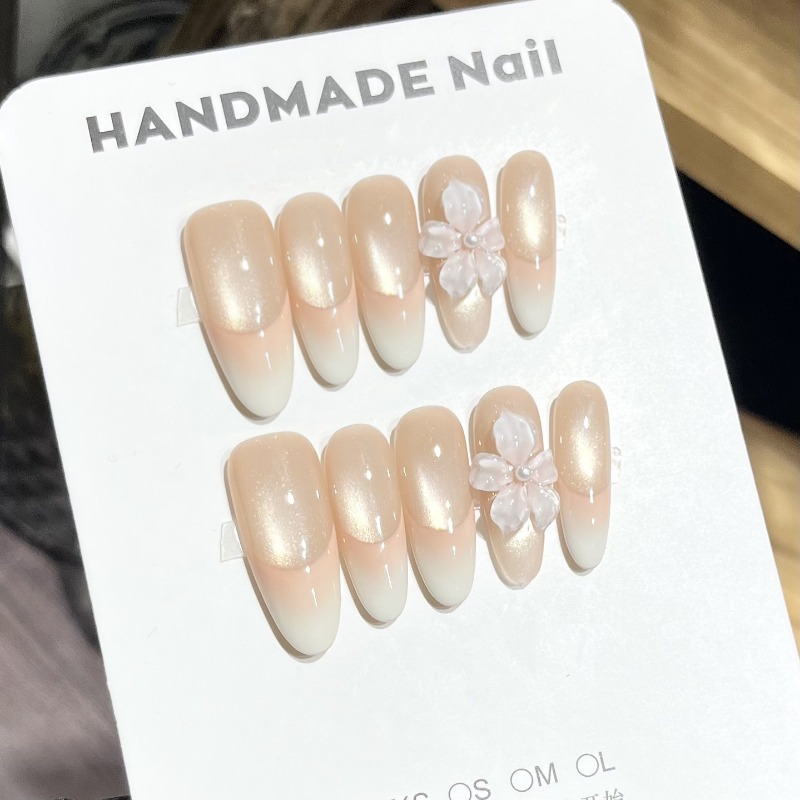 10PCS Simple Blue French Press - đánh giá và giá Nail Art Simple