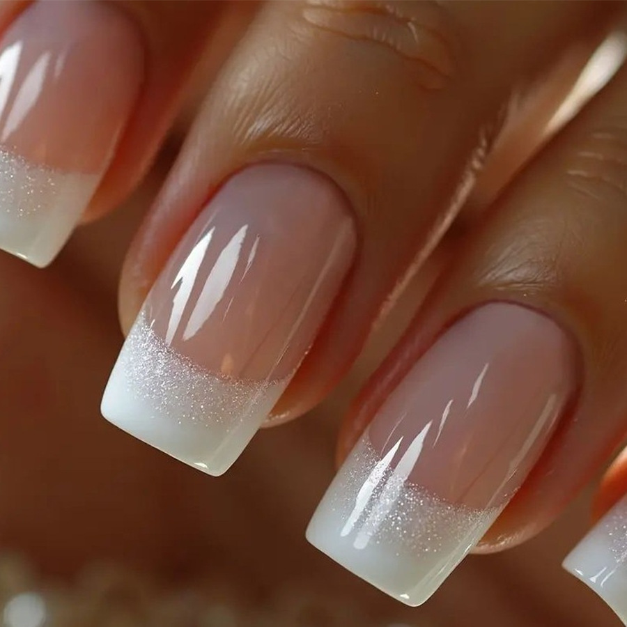 24pcs/set Medium Square fake n - đánh giá và giá Nail Art Gliter