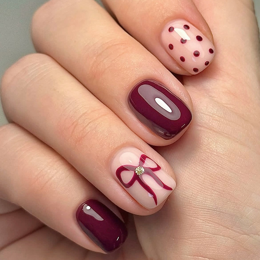 Short Square Press On Nails Gl - đánh giá và giá Nail Art Gliter