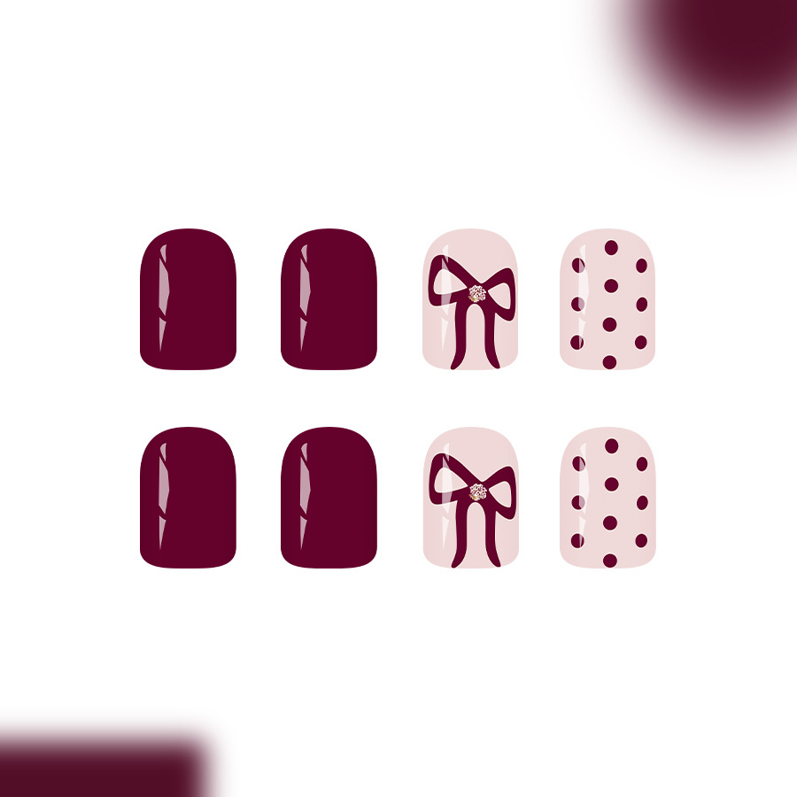 Short Square Press On Nails Gl - đánh giá và giá Nail Art Gliter