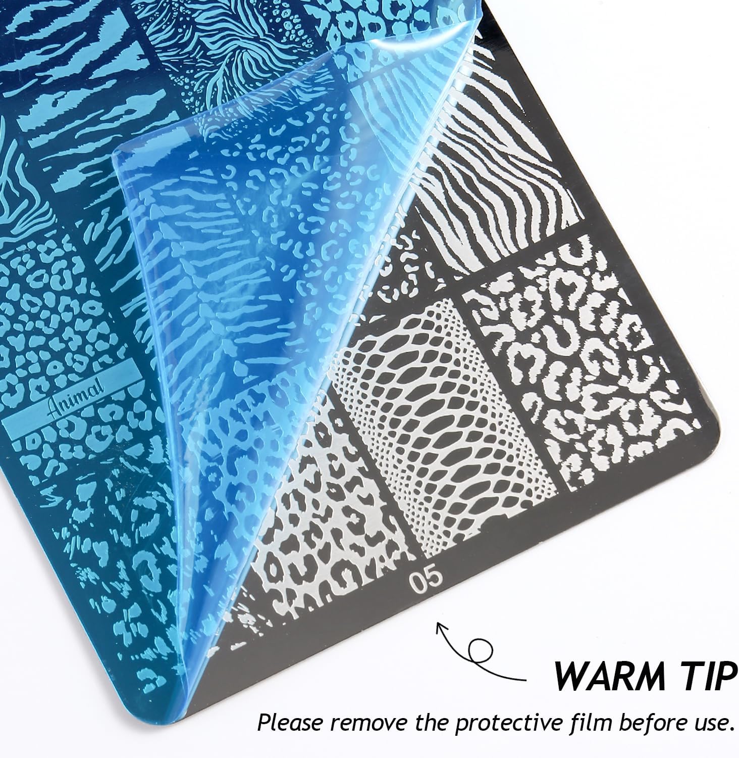 Animal Print Nail Stamping Pla - đánh giá và giá Nail Art Zebra
