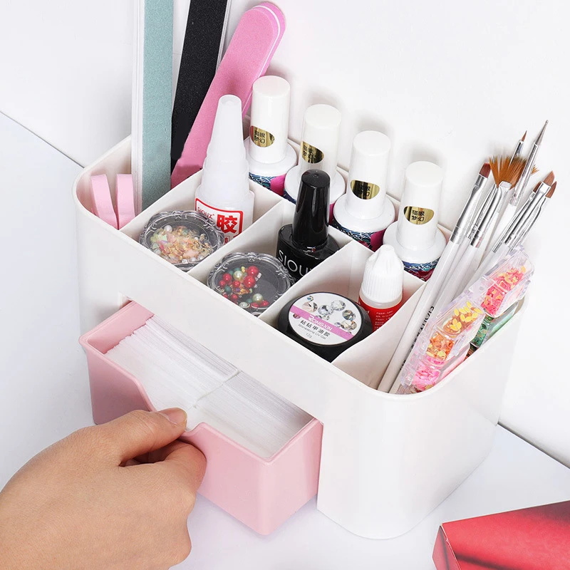 Nail Art Organizer Desktop Dra - đánh giá và giá Nail Art Simple