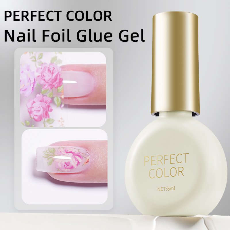 PERPECT COLOR Nail Foil Glue G - đánh giá và giá Nail Art Xmas Design