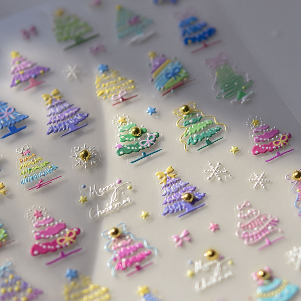Christmas Nail Art Stickers De - đánh giá và giá Nail Art Xmas Design
